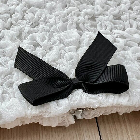 Halden London White Venus Luxury Stretch Bubble Maxi Skirt Size M / Pastel Goth - Picture 5 of 15